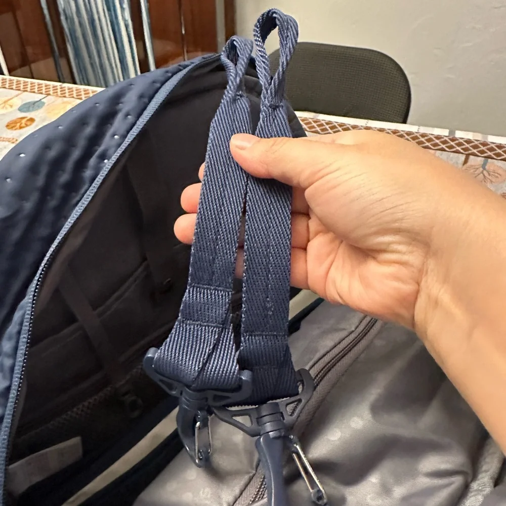 Navy Blue Diaper Bag Set backpack crossbody bag hand bag stroller bag 4 ways